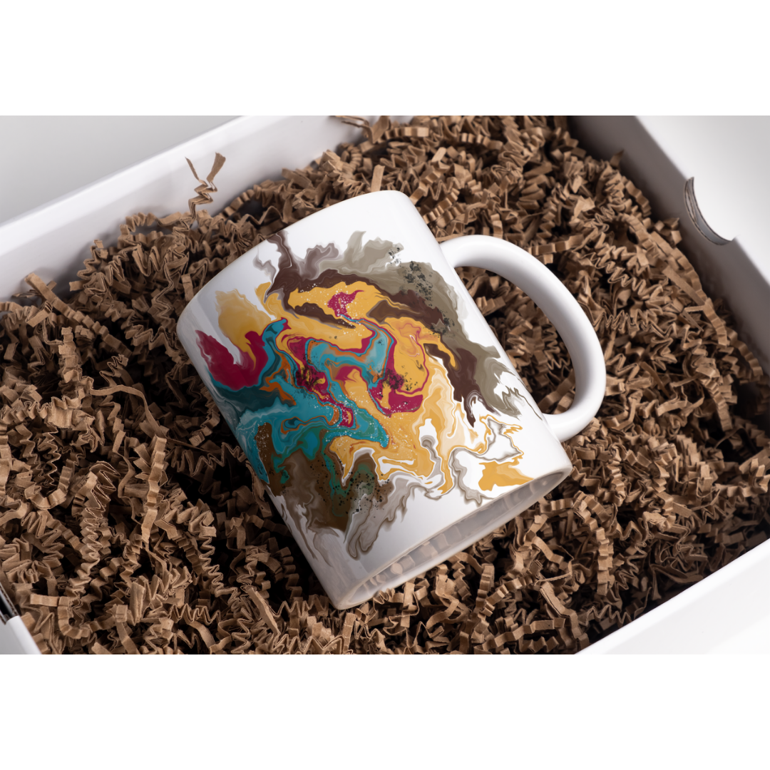 Abstract Art Mugs